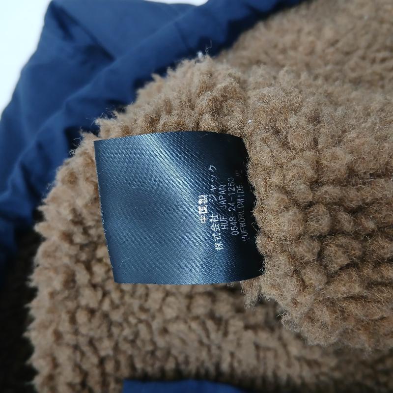 ハフ HUF ジャケット、上着 ジャンパー、ブルゾン HI-FI COACHES JACKET コーチ ジャケット L 紺 / ネイビー / navy メンズ USED 古着 中古 50159887