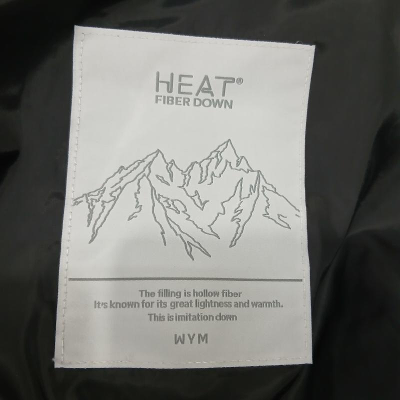 リドム LIDnM ジャケット、上着 ジャンパー、ブルゾン WYM JK459 MINIMAL HEAT FIBER PADDED JACKET 中綿ジャケット M 黒 / ブラック / black メンズ USED 古着 中古 50159888