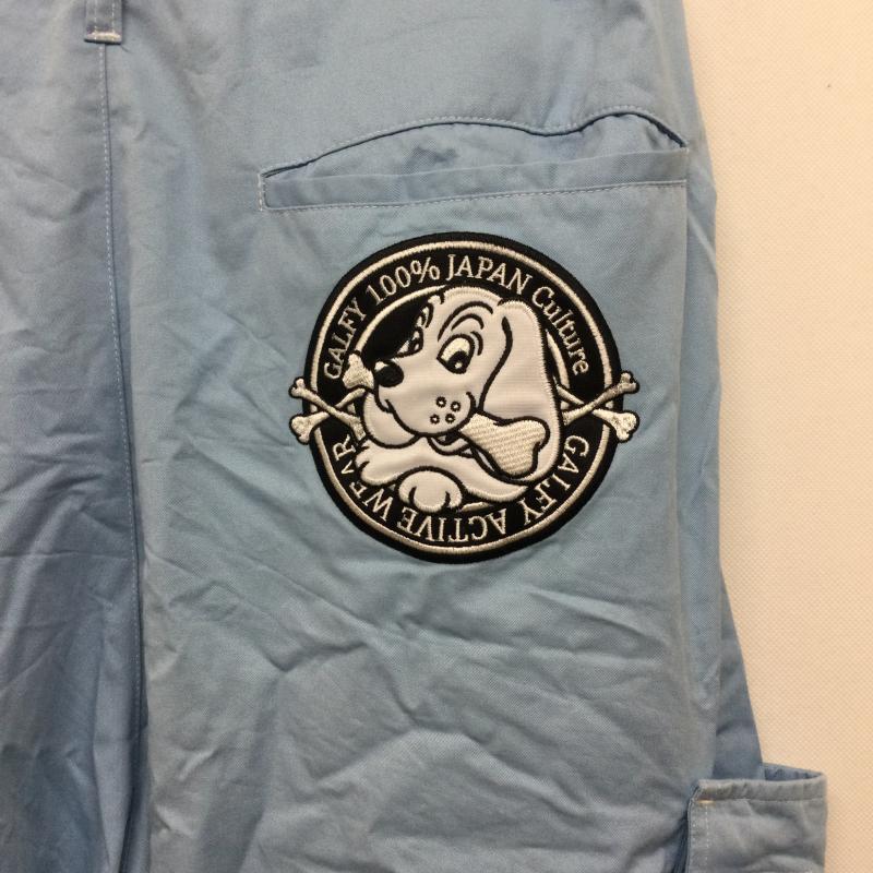 ガルフィー GALFY パンツ ワークパンツ、ペインターパンツ GALFY 131010 カーゴパンツ L 無地 青 / ブルー / blue メンズ USED 古着 中古 50159894