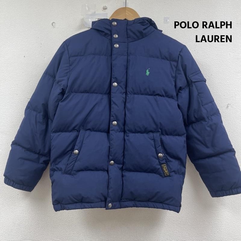 ポロラルフローレン POLO RALPH LAUREN ジャケット、上着 ダウンジャケット グリーン ポニー ロゴ 刺繍 フード ダウン ジャケット M 紺 / ネイビー / navy メンズ USED 古着 中古 50159904