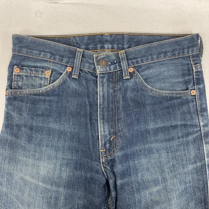 リーバイス Levi s パンツ デニム、ジーンズ 517 ボタン裏 359 ストレート デニム パンツ 30インチ インディゴ / インディゴ / Indigo メンズ USED 古着 中古 50159908