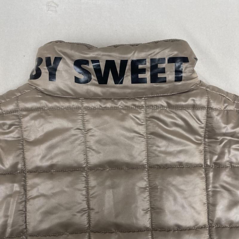 エスワイサーティトゥバイスィートイヤーズ SY32 by SWEET YEARS ジャケット、上着 ダウンベスト LIGHT PADDED VEST ロゴ ラバーワッペン ダウンベスト L 茶 / ブラウン / brown メンズ USED 古着 中古 50159911
