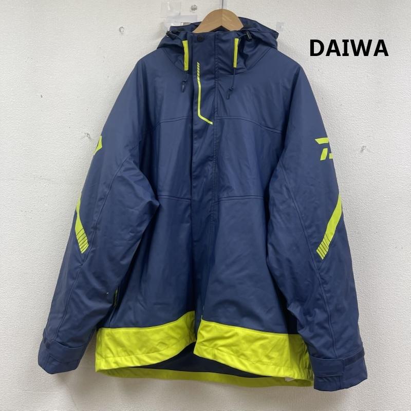 ダイワ DAIWA ジャケット、上着 ダウンジャケット PU オーシャン サロペット ウィンター スーツ アウター DW-6008 紺 / ネイビー / navy メンズ USED 古着 中古 50159912