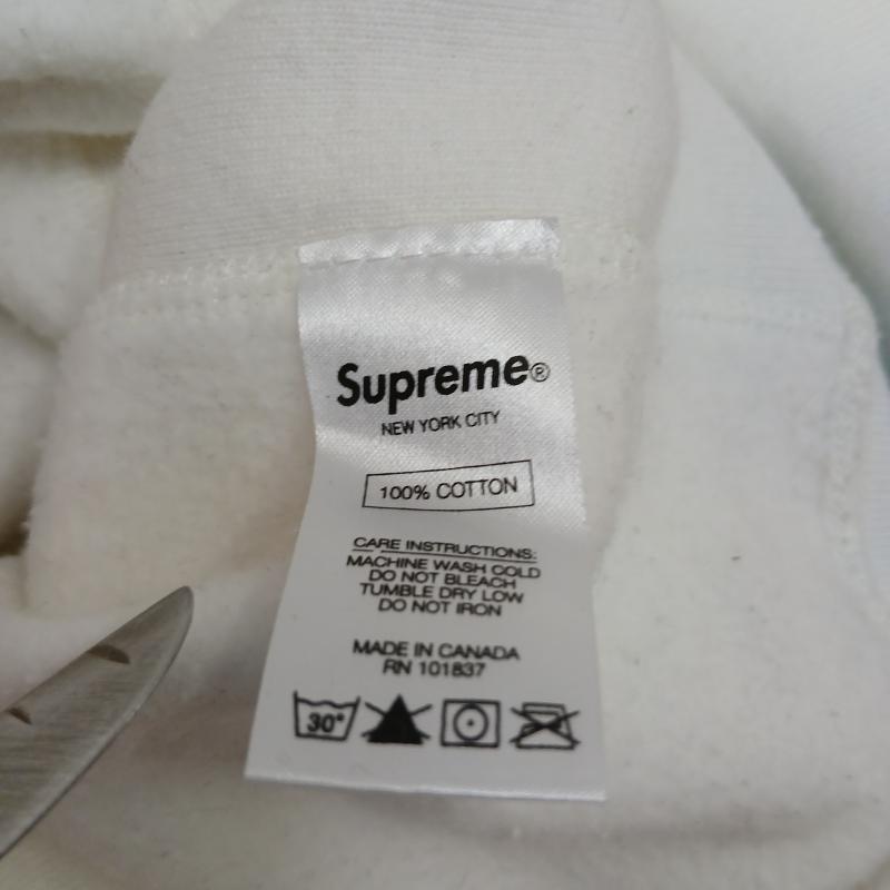 シュプリーム Supreme トレーナー 長袖 16AW Brush Script Crewneck クルーネック スウェット S 白 / ホワイト / white メンズ USED 古着 中古 50159915