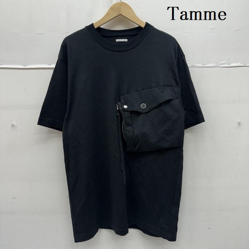 古着 USED Tシャツ 半袖 Tamme 24SS MILITARY POCKET T-SHIRT ポケット Tシャツ 24S0168 2 黒 / ブラック / black メンズ USED 古着 中古 50159931