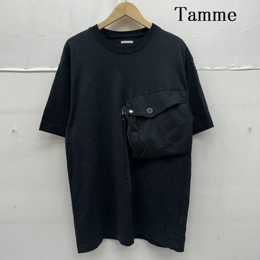 古着 USED Tシャツ 半袖 Tamme 24SS MILITARY POCKET T-SHIRT ポケット Tシャツ 24S0168 2 黒 / ブラック / black メンズ USED 古着 中古 50159931