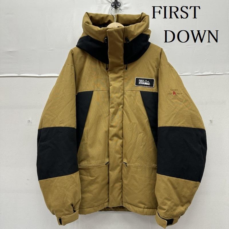 ファーストダウン FIRST DOWN ジャケット、上着 ダウンジャケット FREAK S STORE 別注 ダウン ジャケット 213-1504 L ベージュ / ベージュ / beige メンズ USED 古着 中古 50159935