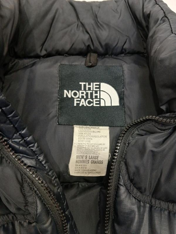 ザノースフェイス THE NORTH FACE ジャケット、上着 ダウンジャケット 90s NUPSTE ダウン ジャケット ヌプシ 700 フィルパワー NF002YO L 黒 / ブラック / black メンズ USED 古着 中古 50159940