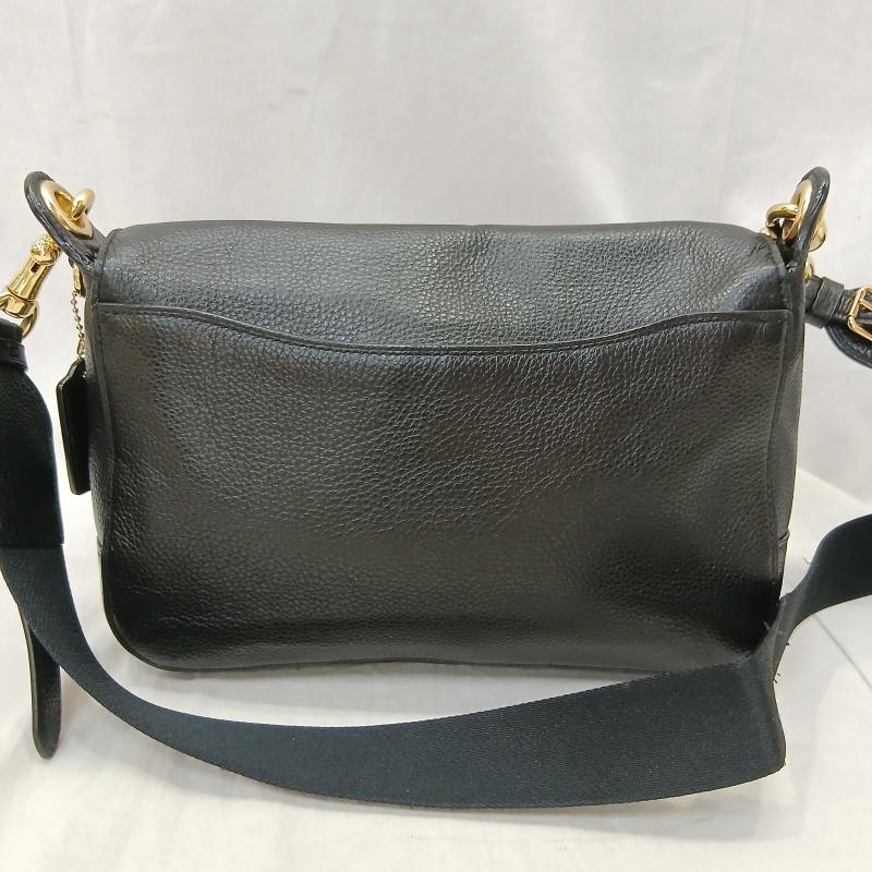 コーチ COACH ショルダーバッグ ショルダーバッグ レザー ホースアンド キャリッジ ショルダー バッグ F72703 - 黒 / ブラック / black レディース USED 古着 中古 50159942