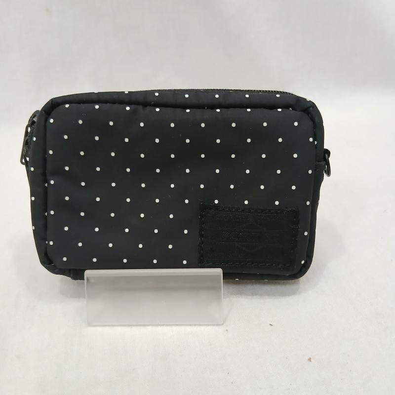ヘッドポーター HEAD PORTER ポーチ ポーチ BLACK BEAUTY ドット ポーチ ケース - 黒 / ブラック / black メンズ USED 古着 中古 50159945