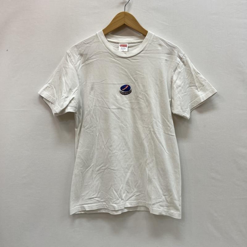シュプリーム Supreme Tシャツ 半袖 18AW Bottle Cap Tee ボトルキャップ ロゴ Tシャツ S 白 / ホワイト / white メンズ USED 古着 中古 50159948