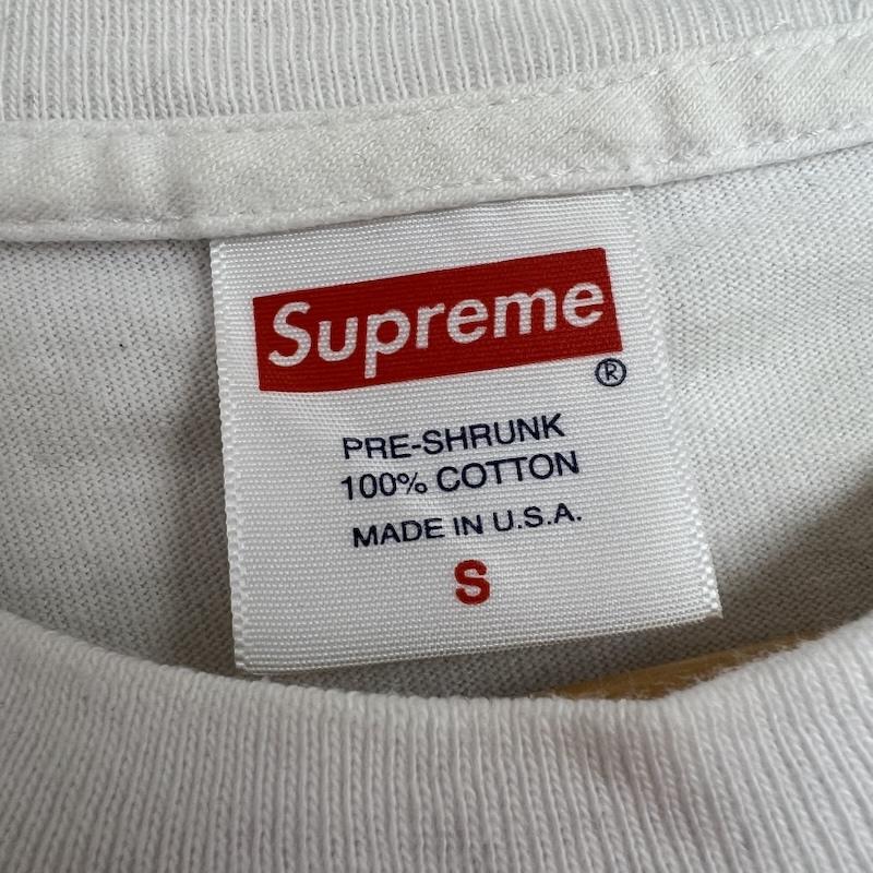 シュプリーム Supreme Tシャツ 半袖 18AW Bottle Cap Tee ボトルキャップ ロゴ Tシャツ S 白 / ホワイト / white メンズ USED 古着 中古 50159948