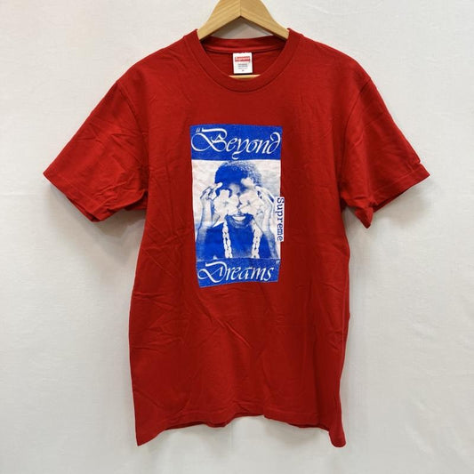 シュプリーム Supreme Tシャツ 半袖 16AW Beyond Dreams Tee フォト プリント Tシャツ M 赤 / レッド / red メンズ USED 古着 中古 50159950