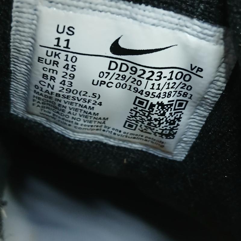 ナイキ NIKE スニーカー スニーカー AIR MORE UPTEMPO RAYGUNS レイガンズ DD9223-100 29.0cm メンズ USED 古着 中古 50159966