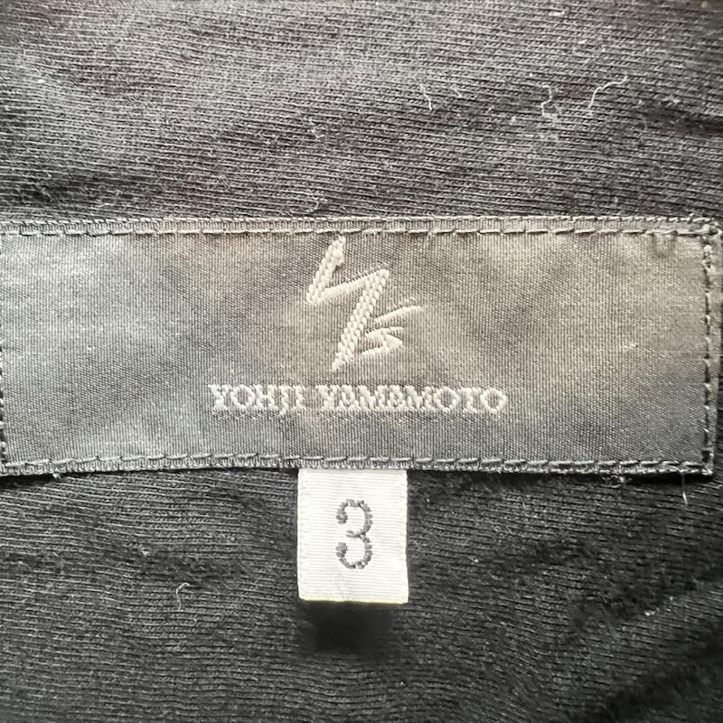 ワイズ Y s シャツ、ブラウス 半袖 コットン 半袖 シャツ ヨウジヤマモト 3 黒 / ブラック / black メンズ USED 古着 中古 50159968