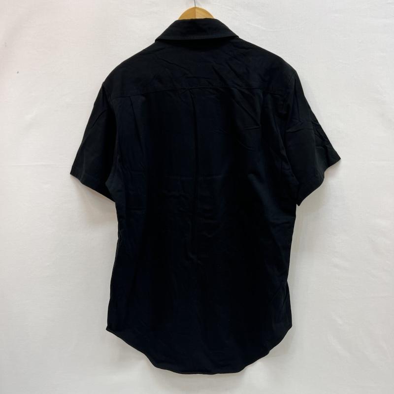 ワイズ Y s シャツ、ブラウス 半袖 コットン 半袖 シャツ ヨウジヤマモト 3 黒 / ブラック / black メンズ USED 古着 中古 50159968