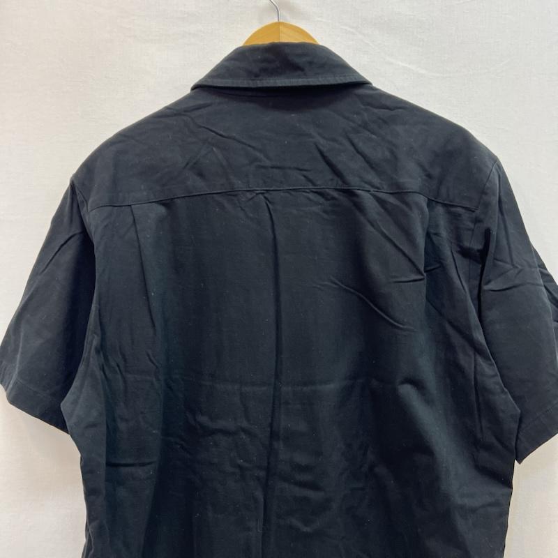 ワイズ Y s シャツ、ブラウス 半袖 コットン 半袖 シャツ ヨウジヤマモト 3 黒 / ブラック / black メンズ USED 古着 中古 50159968