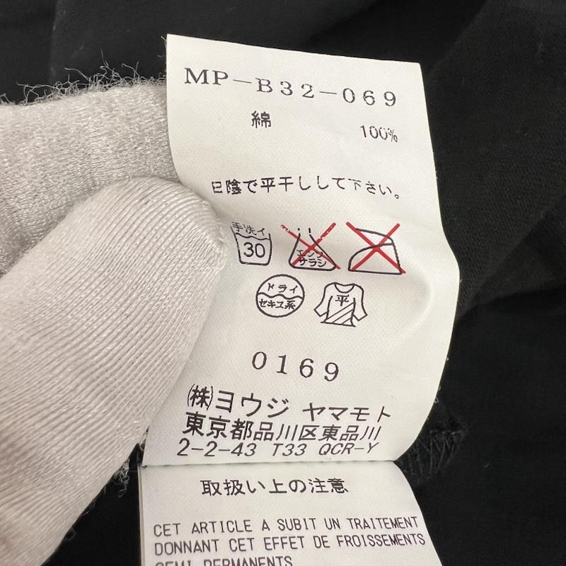 ワイズ Y s シャツ、ブラウス 半袖 コットン 半袖 シャツ ヨウジヤマモト 3 黒 / ブラック / black メンズ USED 古着 中古 50159968