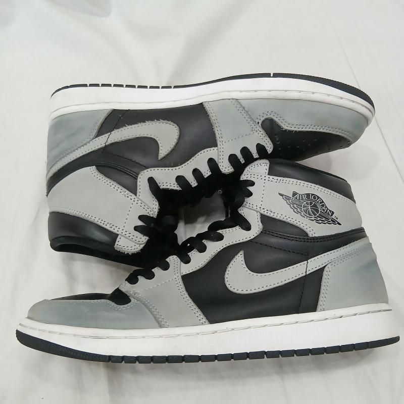 ナイキ NIKE スニーカー スニーカー AIR JORDAN 1 RETRO HIGH OG SHADOW 2.0 555088-035 28.5cm 灰 / グレー / gray メンズ USED 古着 中古 50159980