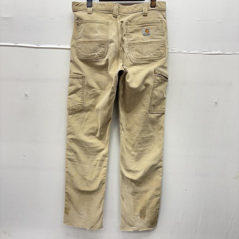 カーハート Carhartt パンツ ワークパンツ、ペインターパンツ コットン ペインター パンツ 102802-918 32インチ ベージュ / ベージュ / beige メンズ USED 古着 中古 50159983