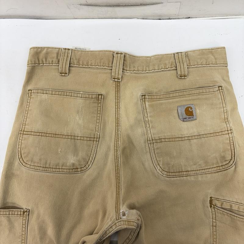 カーハート Carhartt パンツ ワークパンツ、ペインターパンツ コットン ペインター パンツ 102802-918 32インチ ベージュ / ベージュ / beige メンズ USED 古着 中古 50159983