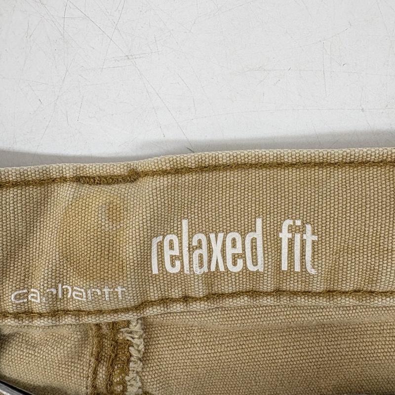 カーハート Carhartt パンツ ワークパンツ、ペインターパンツ コットン ペインター パンツ 102802-918 32インチ ベージュ / ベージュ / beige メンズ USED 古着 中古 50159983