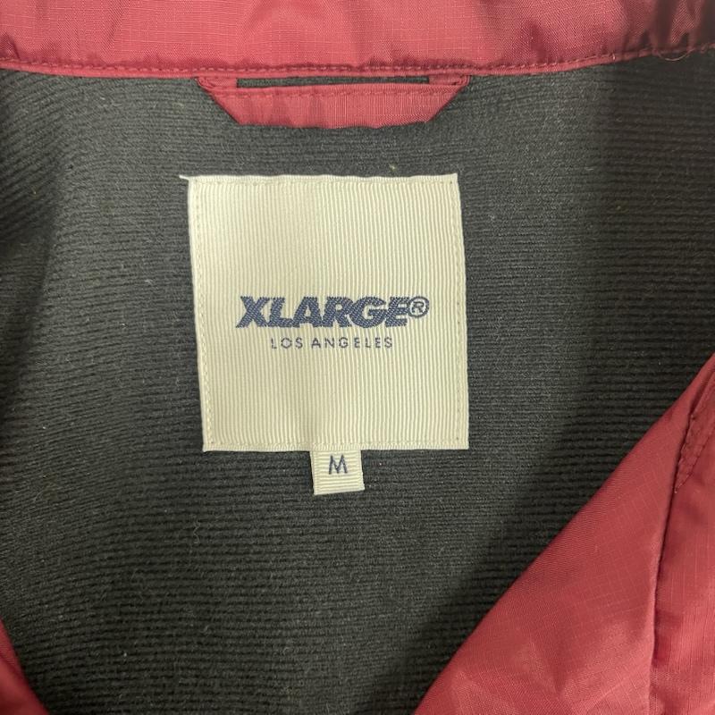 エクストララージ XLARGE ジャケット、上着 ジャンパー、ブルゾン リップストップ ナイロン製 OG コーチジャケット 01163501 M えんじ / ワインレッド / dark red メンズ USED 古着 中古 50159988