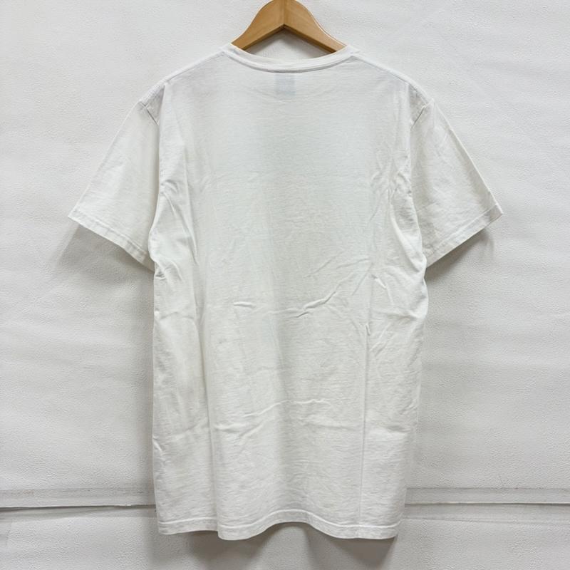 ステューシー STUSSY Tシャツ 半袖 スカル ボタニカル フラワー プリント 半袖 Tシャツ クルーネック L ロゴ、文字 X プリント 白 / ホワイト / white X マルチカラー / マルチカラー / multicolor メンズ USED 古着 中古 50159989