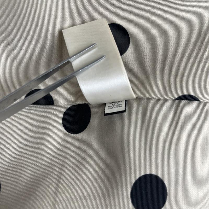 ケイトスペード Kate Spade コート コート一般 ビッグリボン 裏地 ドット柄 ウール コート アウター 2 黒 / ブラック / black レディース USED 古着 中古 50159991