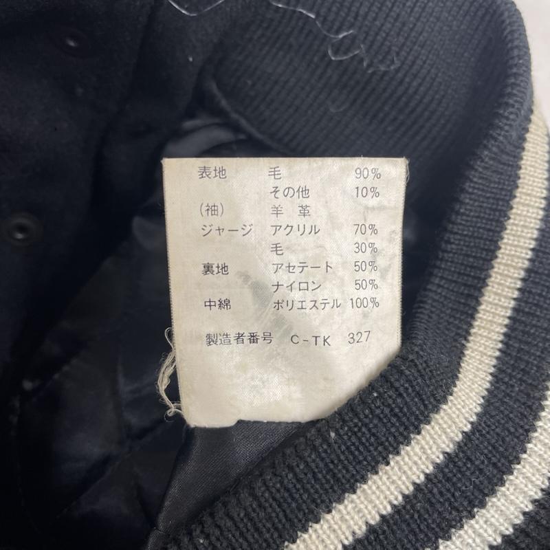 古着 USED ジャケット、上着 ジャンパー、ブルゾン PACCINO レザー切替 スタジアム ジャンパー アワード ジャケット L 黒 / ブラック / black メンズ USED 古着 中古 50159992