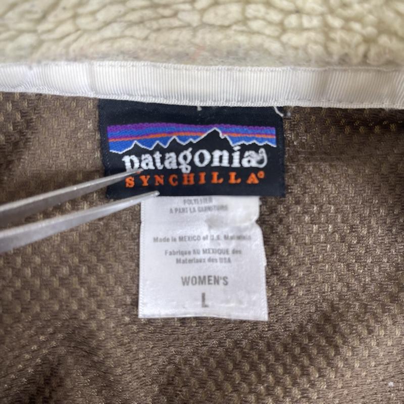 パタゴニア patagonia ジャケット、上着 ジャンパー、ブルゾン 06 モデル シンチラ フリース ジップアップ ジャケット 23071f6 L 黄 / イエロー / yellow レディース USED 古着 中古 50159997