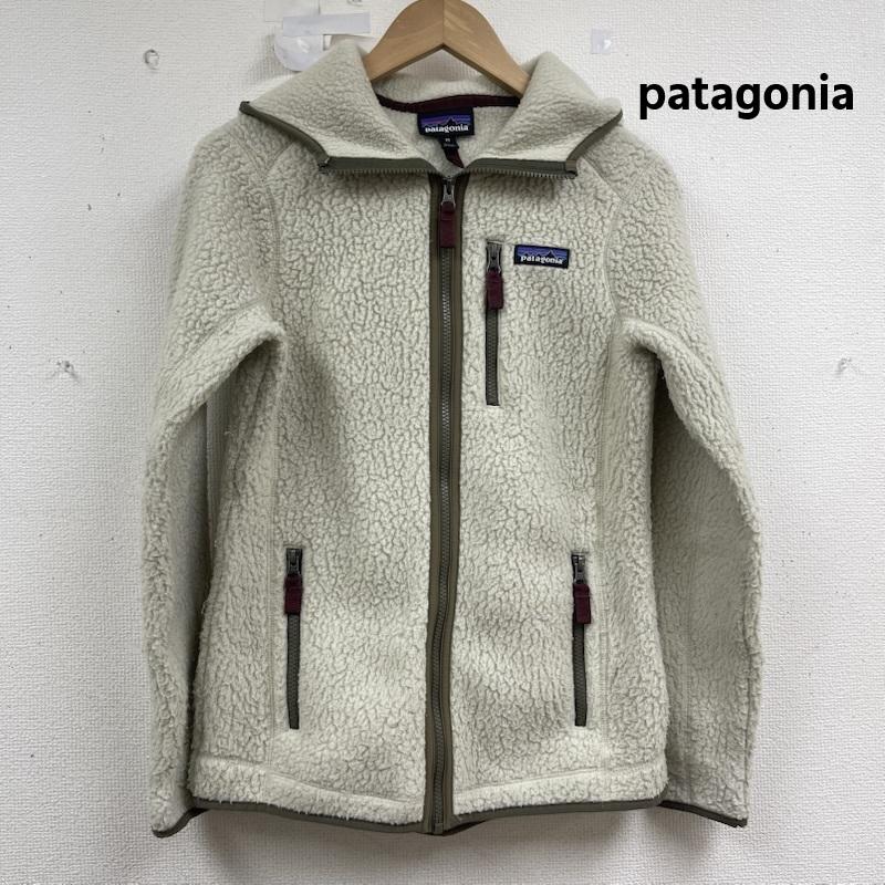 パタゴニア patagonia ジャケット、上着 ジャンパー、ブルゾン 17aw レトロ パイル フーディ ボア フリース ジャケット 22805fa17 XS オフホワイト / オフホワイト / レディース USED 古着 中古 50160000