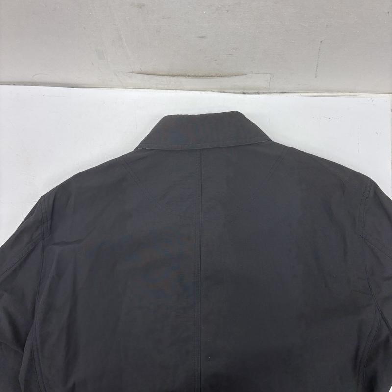 バーバリーブラックレーベル BURBERRY BLACK LABEL ジャケット、上着 ジャケット、ブレザー ナイロン混 比翼 ボタン ジャケット BMP53-502-07 M 灰 / グレー / gray メンズ USED 古着 中古 50160004