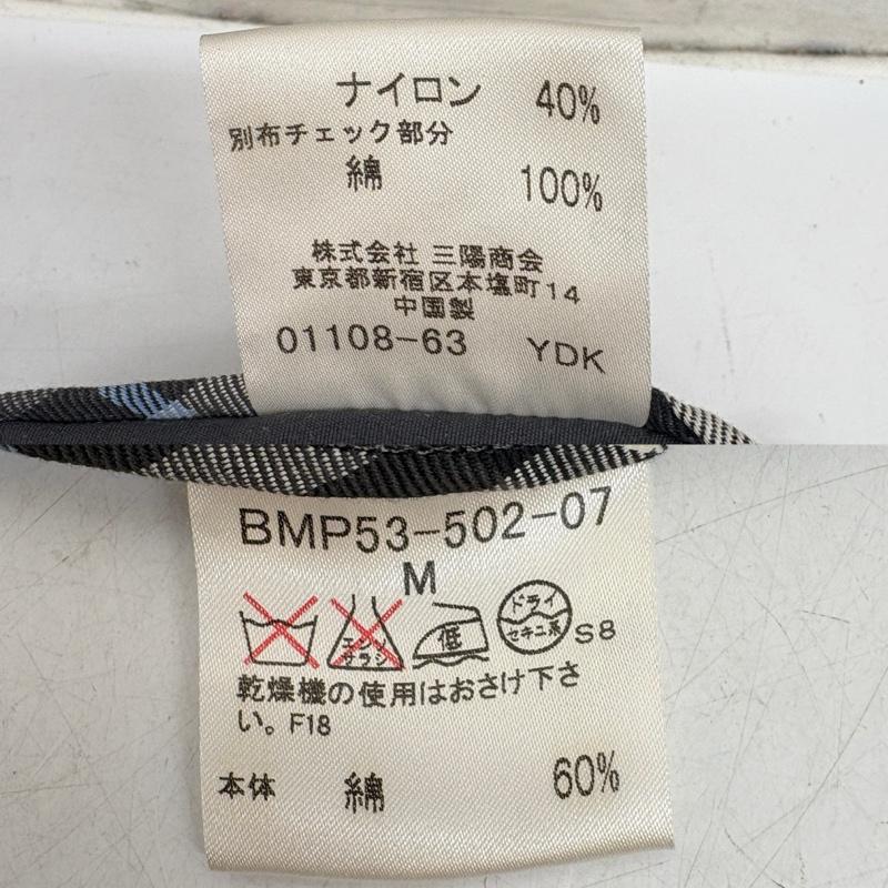 バーバリーブラックレーベル BURBERRY BLACK LABEL ジャケット、上着 ジャケット、ブレザー ナイロン混 比翼 ボタン ジャケット BMP53-502-07 M 灰 / グレー / gray メンズ USED 古着 中古 50160004
