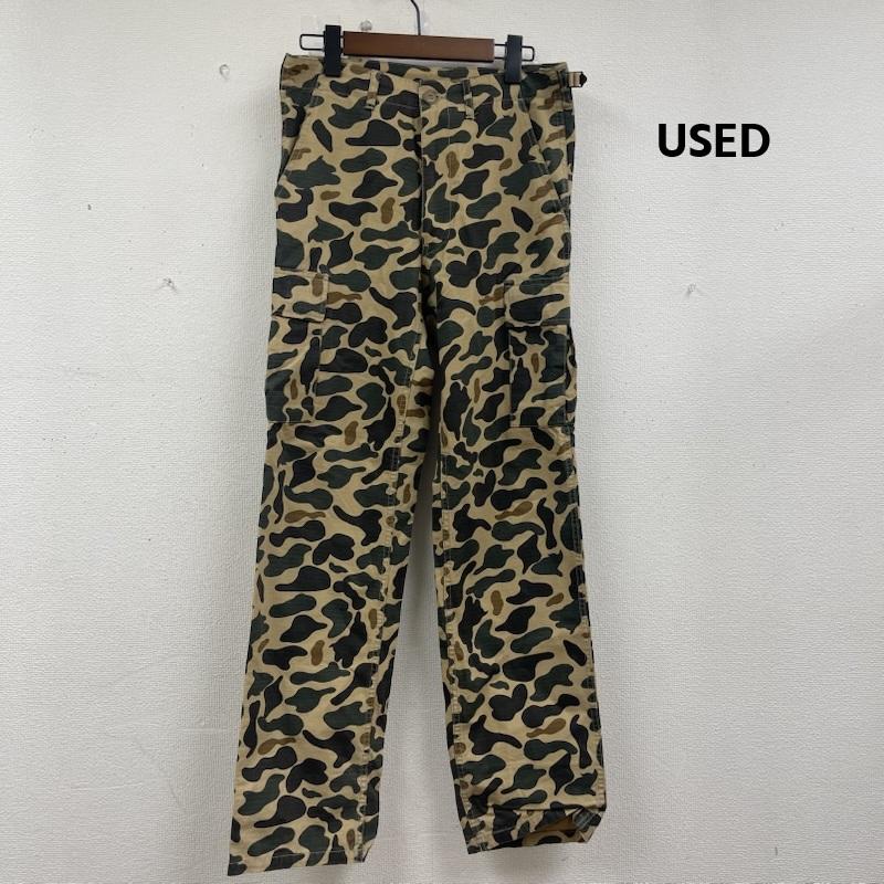 古着 USED パンツ ワークパンツ、ペインターパンツ ダックハンター カモ柄 ミリタリー ウェア カーゴ パンツ M マルチカラー / マルチカラー / multicolor メンズ USED 古着 中古 50160015