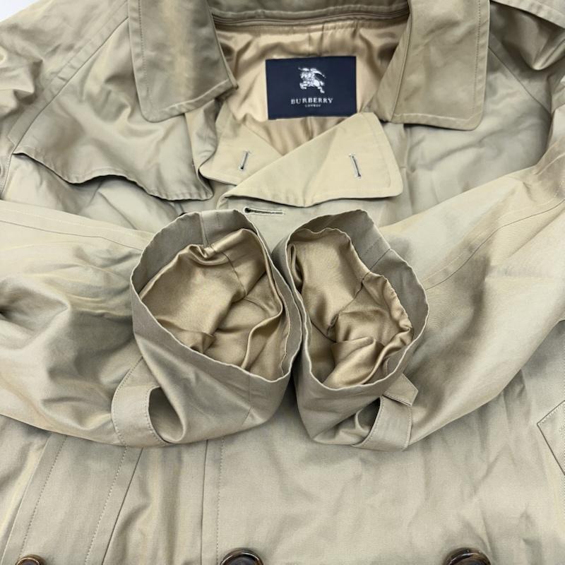 バーバリーロンドン Burberry London コート トレンチコート 裏地 ノバチェック トレンチ コート ライナー付 BBB82-178-43 - ベージュ / ベージュ / beige メンズ USED 古着 中古 50160022