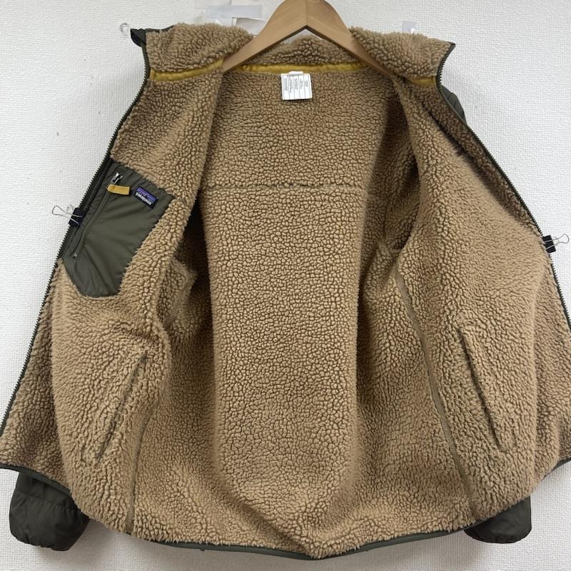 パタゴニア patagonia ジャケット、上着 ダウンジャケット キッズ リバーシブル レディ フレディ フーディ 68095 XXL カーキ / カーキ / khaki レディース USED 古着 中古 50160026