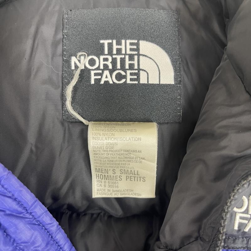 ザノースフェイス THE NORTH FACE ジャケット、上着 ダウンジャケット ヌプシ ダウン ジャケット ジップ アップ アウター 707999 S 紫 / パープル / purple メンズ USED 古着 中古 50160028