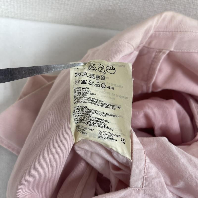 ジルサンダー JIL SANDER ジャケット、上着 ジャケット、ブレザー イタリア製 ノッチドラペル コットン テーラード ジャケット 46 桃 / ピンク / pink メンズ USED 古着 中古 50160030