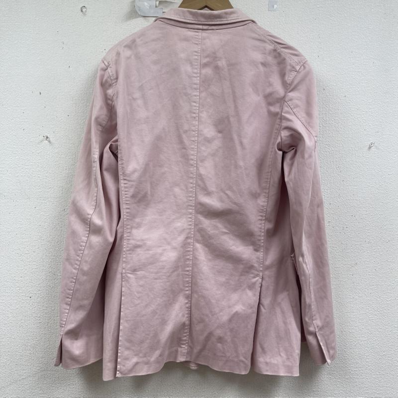 ジルサンダー JIL SANDER ジャケット、上着 ジャケット、ブレザー イタリア製 ノッチドラペル コットン テーラード ジャケット 46 桃 / ピンク / pink メンズ USED 古着 中古 50160030