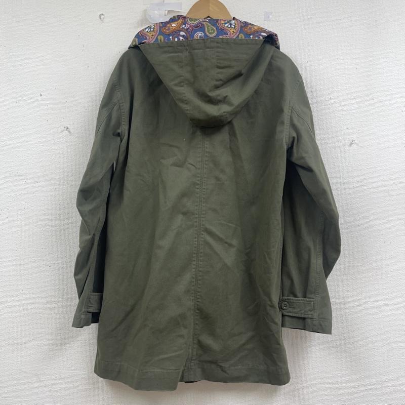 プリティーグリーン Pretty Green コート コート一般 裏地 ペイズリー柄 フェスティバル パーカー ジャケット XS カーキ / カーキ / khaki メンズ USED 古着 中古 50160034