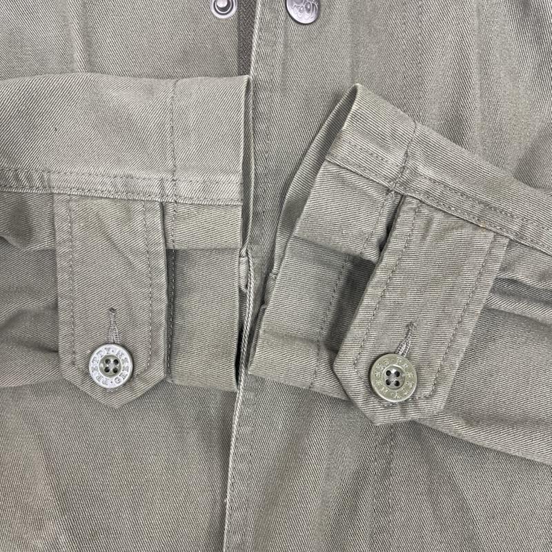 プリティーグリーン Pretty Green コート コート一般 裏地 ペイズリー柄 フェスティバル パーカー ジャケット XS カーキ / カーキ / khaki メンズ USED 古着 中古 50160034