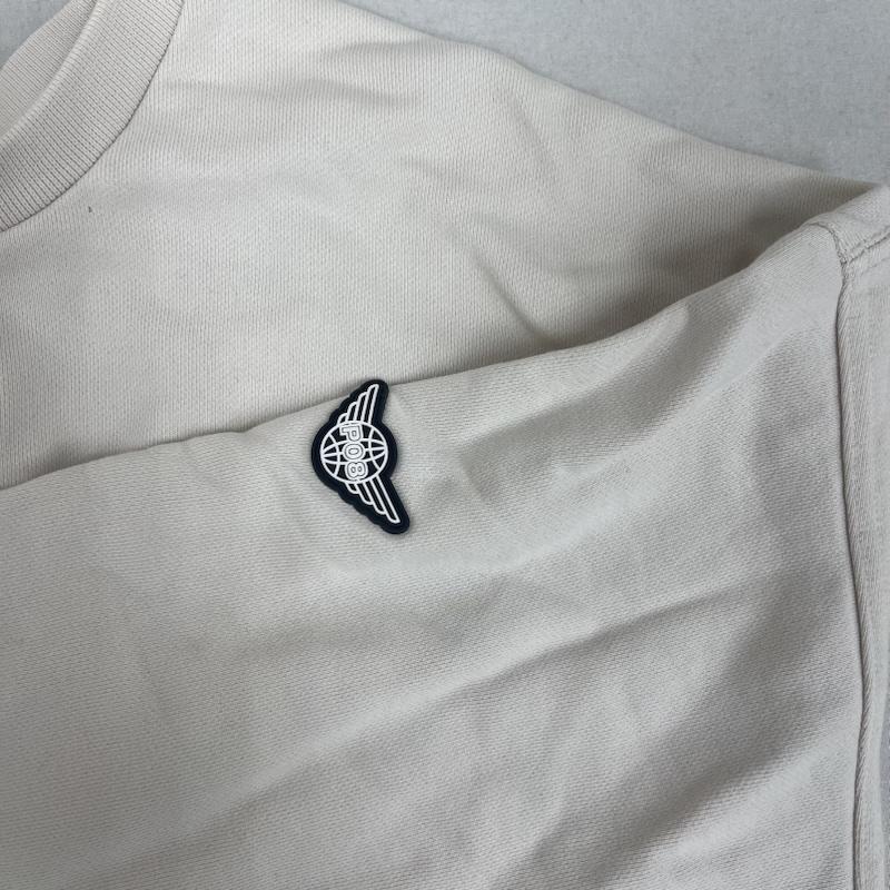 パラグラフ PARAGRAPH トレーナー 長袖 ロゴ刺繍 プルオーバー スウェット トレーナー 1191084 FREE オフホワイト / オフホワイト / メンズ USED 古着 中古 50160040