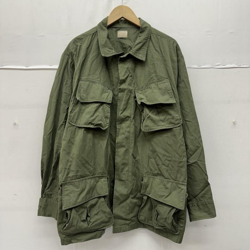 古着 USED ジャケット、上着 ジャンパー、ブルゾン 60s US.ARMY ジャングルファティーグ ミリタリー ジャケット 8405-935-4711 L カーキオリーブ / カーキオリーブ / メンズ USED 古着 中古 50160041