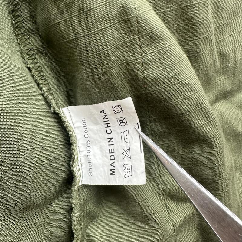 古着 USED ジャケット、上着 ジャンパー、ブルゾン 60s US.ARMY ジャングルファティーグ ミリタリー ジャケット 8405-935-4711 L カーキオリーブ / カーキオリーブ / メンズ USED 古着 中古 50160041