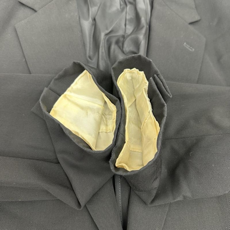 ヨウジヤマモト Yohji Yamamoto ジャケット、上着 ジャケット、ブレザー COSTUME D’HOMME テーラード ジャケット HV-J86-150 3 黒 / ブラック / black メンズ USED 古着 中古 50160044