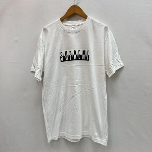 シュプリーム Supreme Tシャツ 半袖 25FW Split Tee スプリット ロゴ Tシャツ M 白 / ホワイト / white メンズ USED 古着 中古 50160045