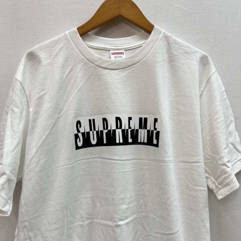 シュプリーム Supreme Tシャツ 半袖 25FW Split Tee スプリット ロゴ Tシャツ M 白 / ホワイト / white メンズ USED 古着 中古 50160045