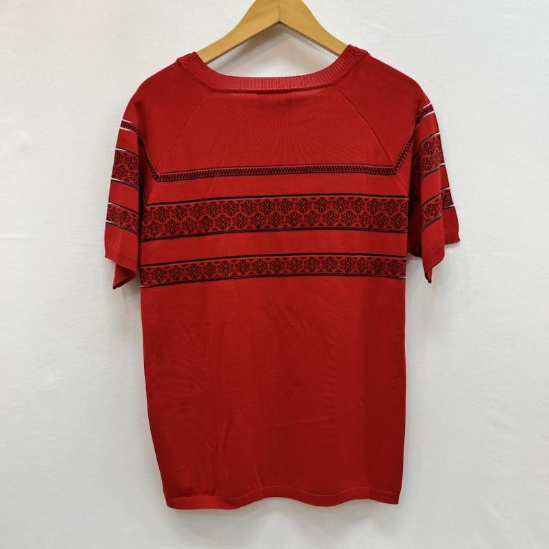 エンポリオアルマーニ EMPORIO ARMANI ニット、セーター 半袖 半袖 コットン ニット S 赤 / レッド / red メンズ USED 古着 中古 50160047