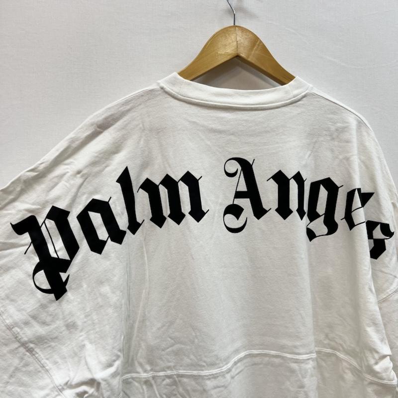 パーム・エンジェルス Palm Angels Tシャツ 半袖 バック ネック ロゴ Tシャツ M 白 / ホワイト / white メンズ USED 古着 中古 50160052